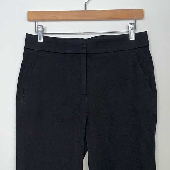 J CREW Hayden Kickout Crop Plant in Bi-Stretch Cotton in Black - Picture 6 of 11